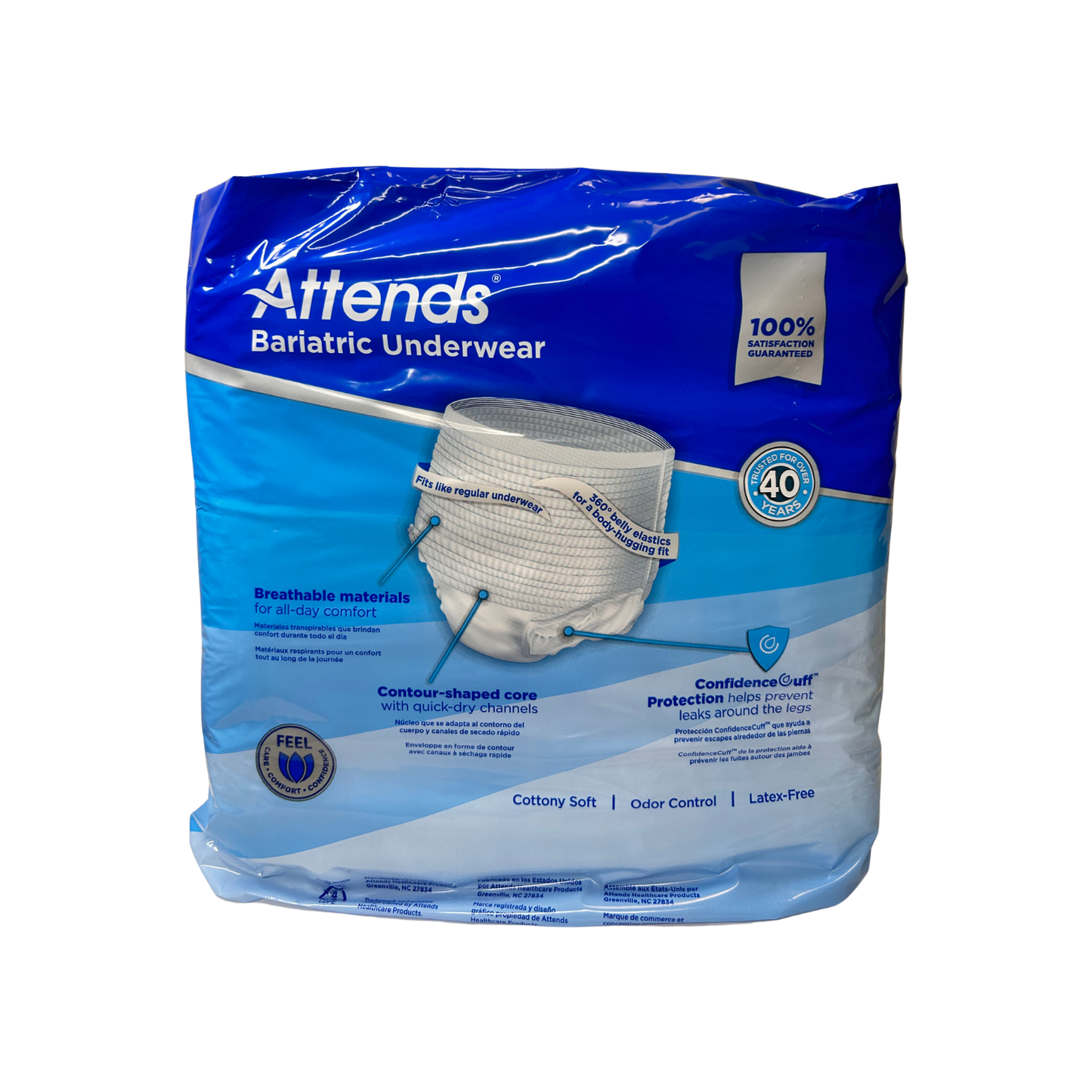 Attends Underwear Ultimate Absorbency (Caja de 48)