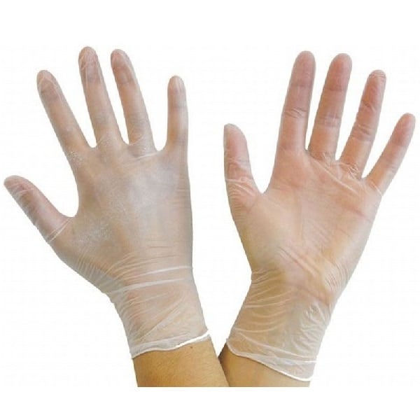 Guantes de Vinyl (Caja de 10 paquetes)