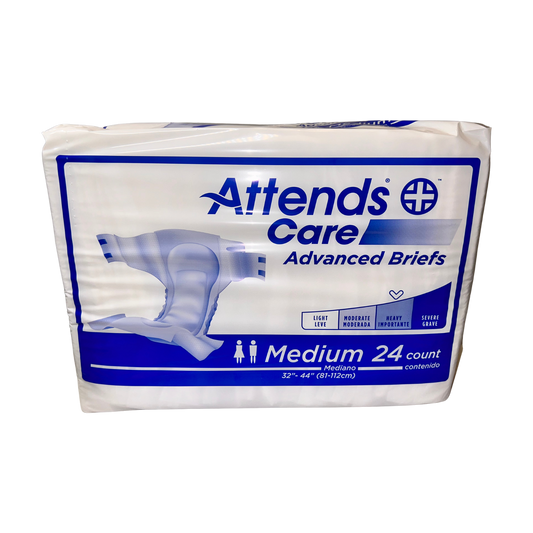 Attends Advance Briefs Moderate Absorption (Caja de 4 pqt. de 24 pañales)