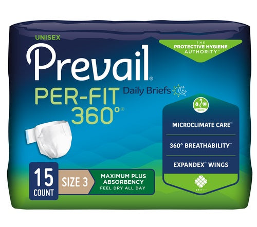 Per-Fit360°™ Briefs – Máxima Absorción Plus X-Large Size 3