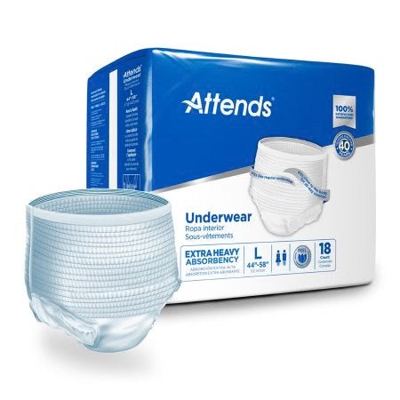 Attends Adult Absorbent Underwear Large (Caja de 72)